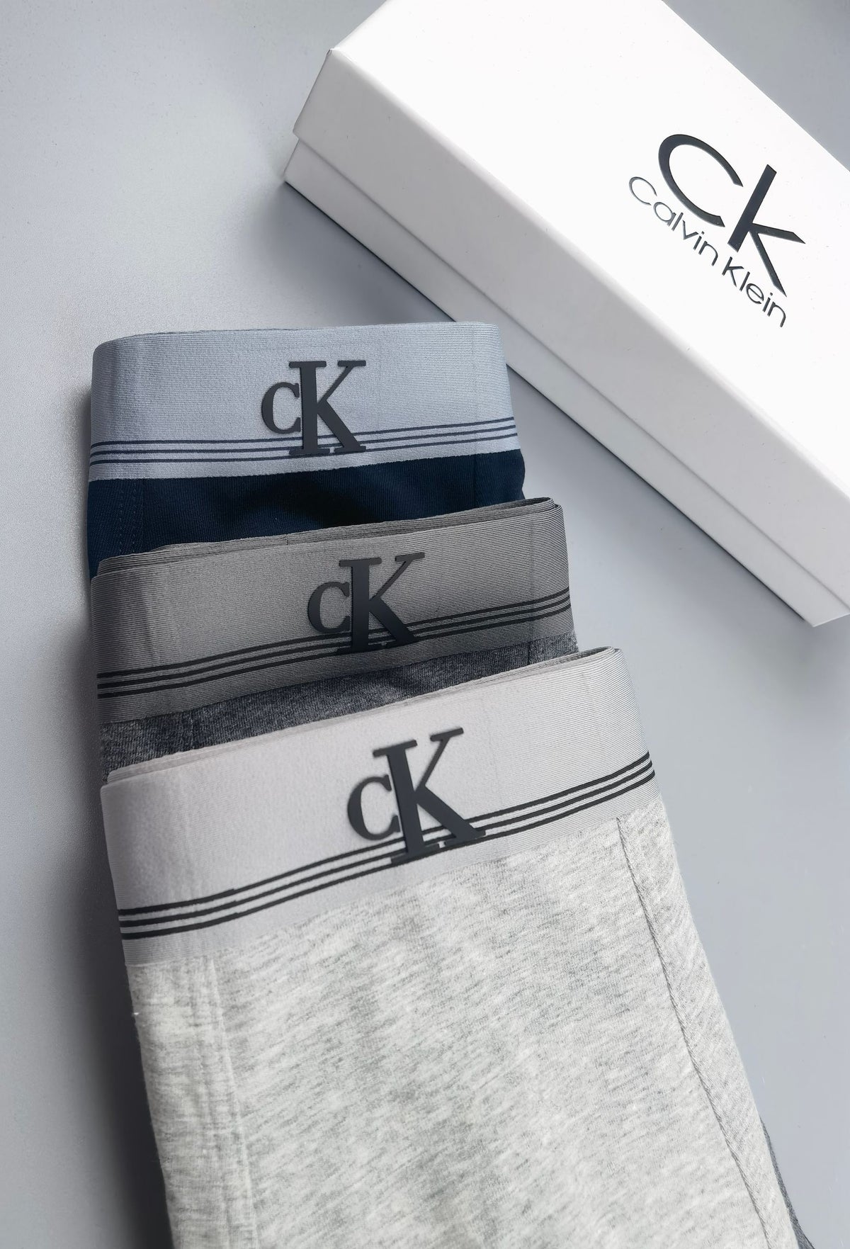 Calvin Klein Striped CK Band Boxed Underwear - 3-Piece Box - image 7
