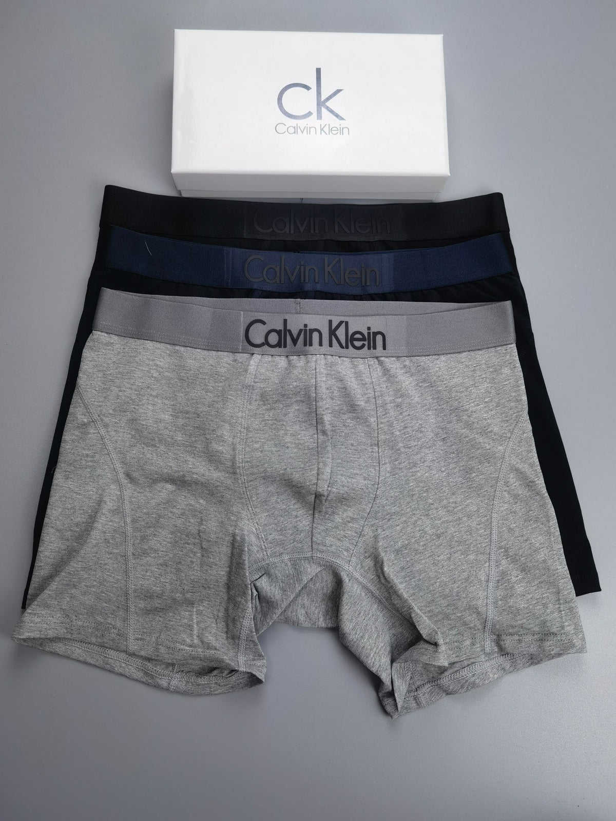 Calvin Klein Wide Tonal Band Boxed Underwear - 3-Piece Box - image 5