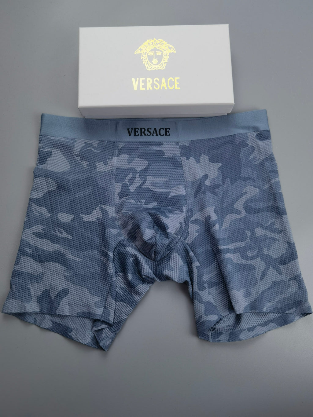 Versace long leg camouflage boxer briefs - view 2
