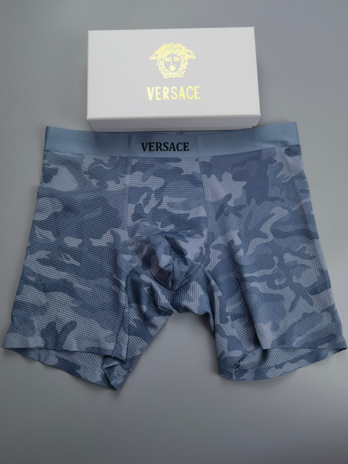 Versace long leg camouflage boxer briefs - view 2