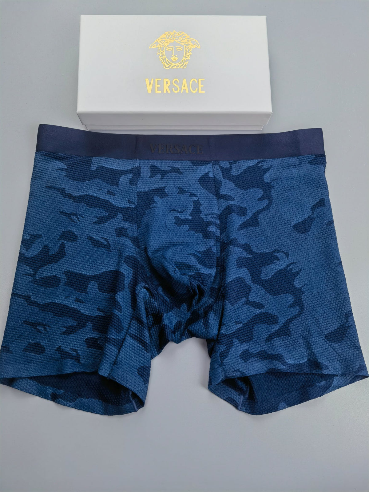Versace long leg camouflage boxer briefs - view 3