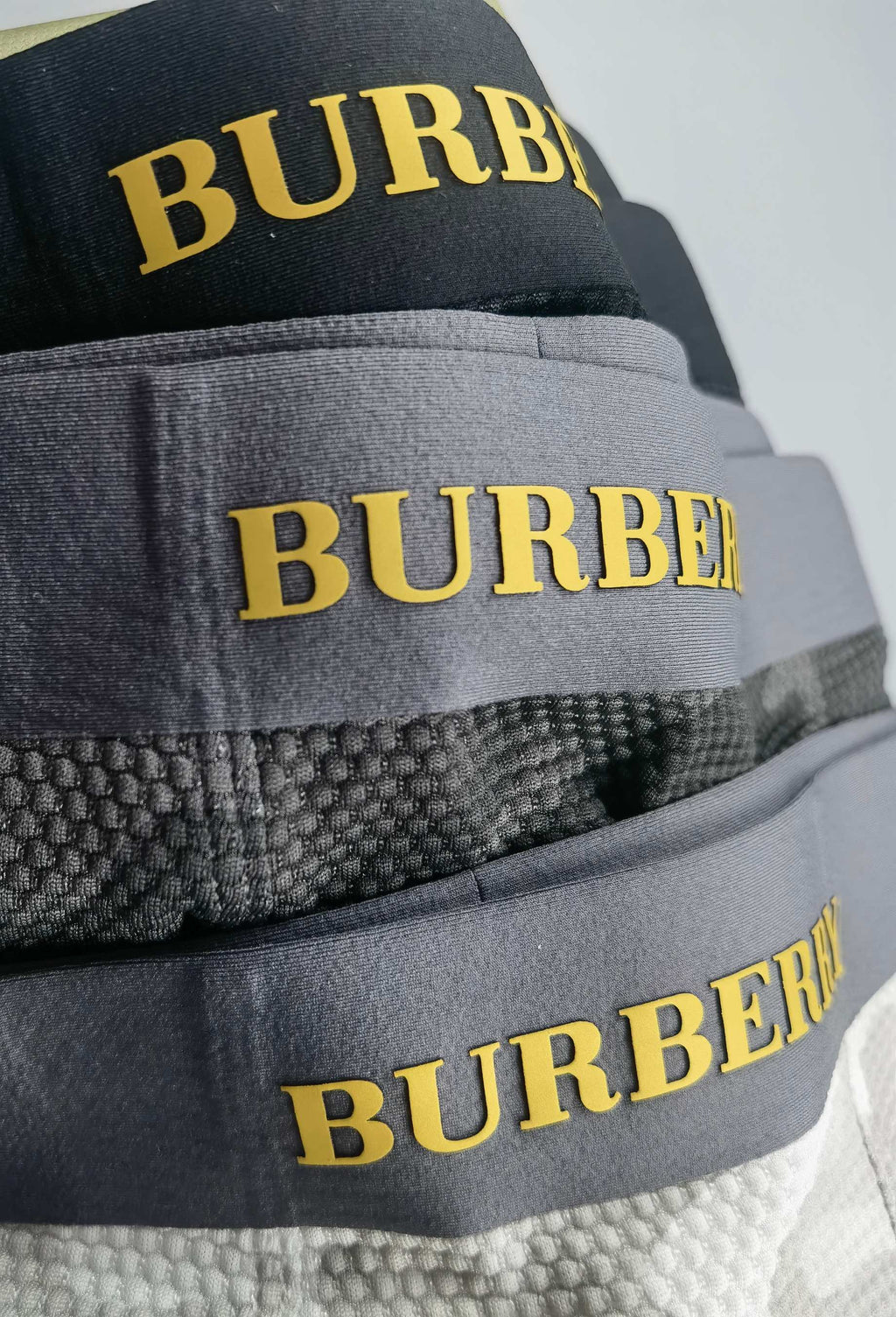 Burberry boxed camouflage gold wordmark boxer briefs - view 6