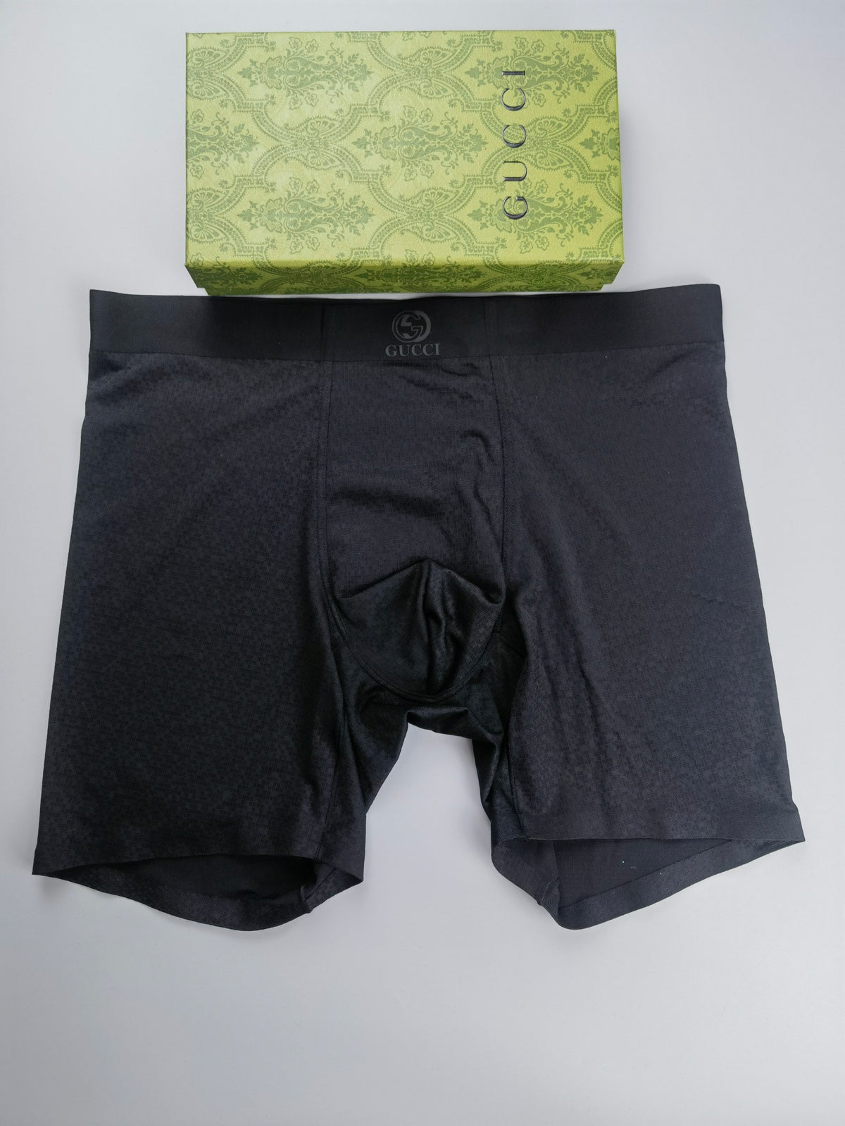 Gucci Long Boxer Briefs - plain extended legs - 3-Piece Box - image 1