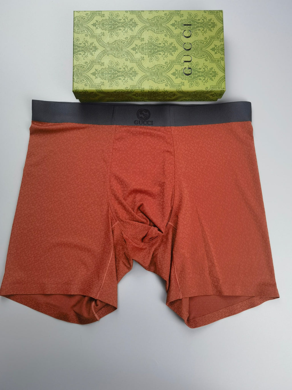 Gucci Long Boxer Briefs - plain extended legs - 3-Piece Box - image 3