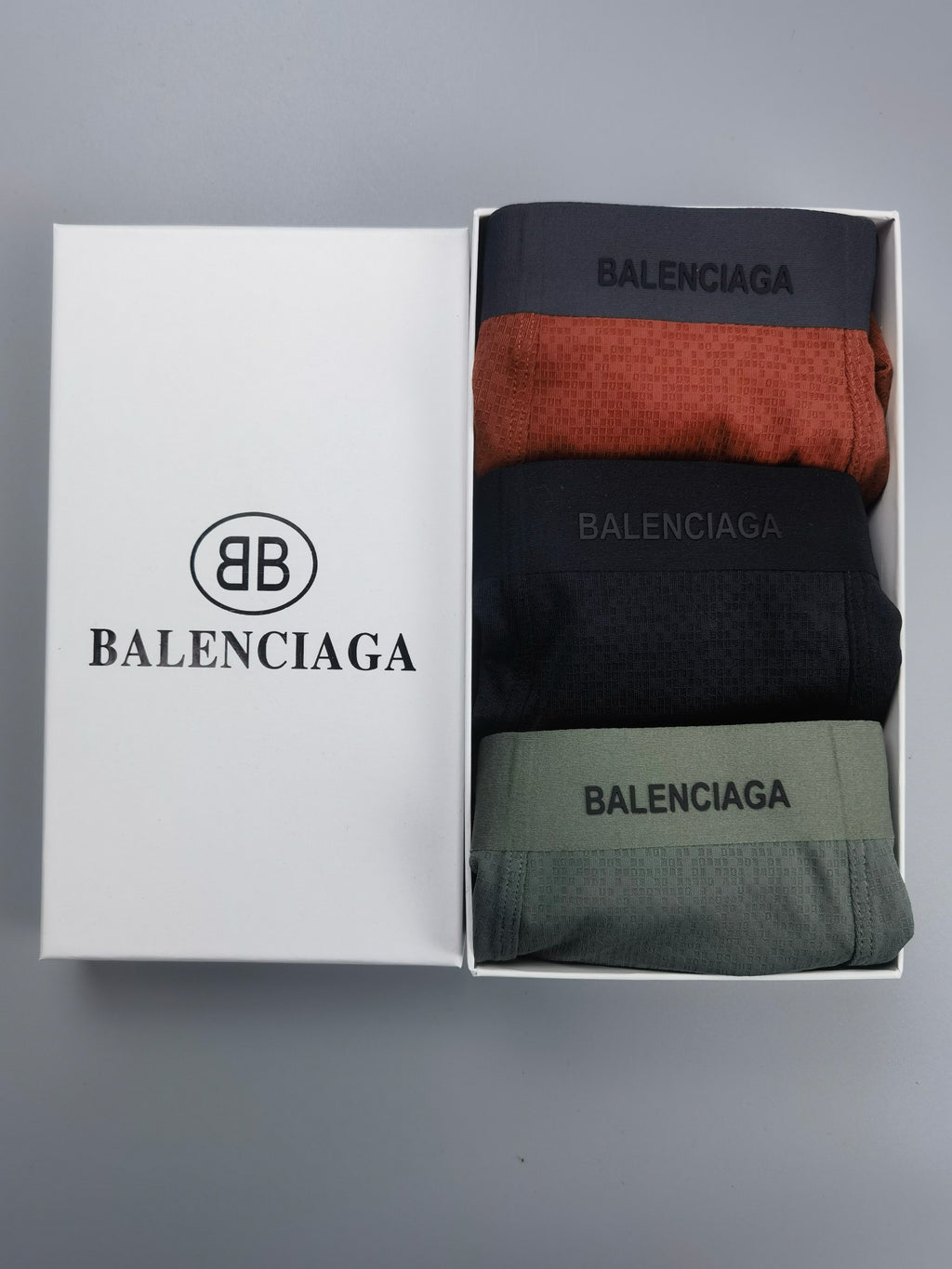 Balenciaga long leg tonal waist boxer briefs - view 5