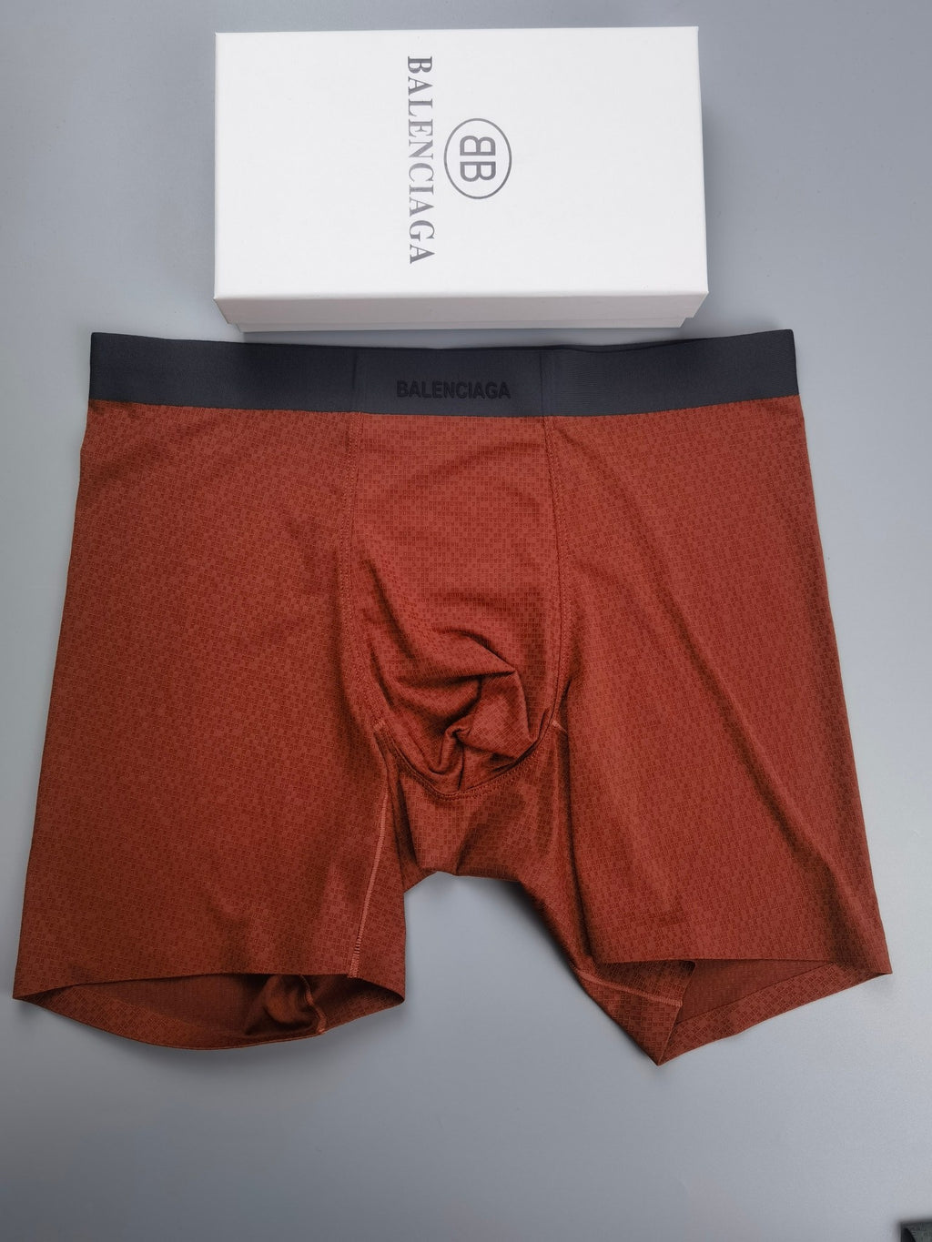Balenciaga long leg tonal waist boxer briefs - view 3
