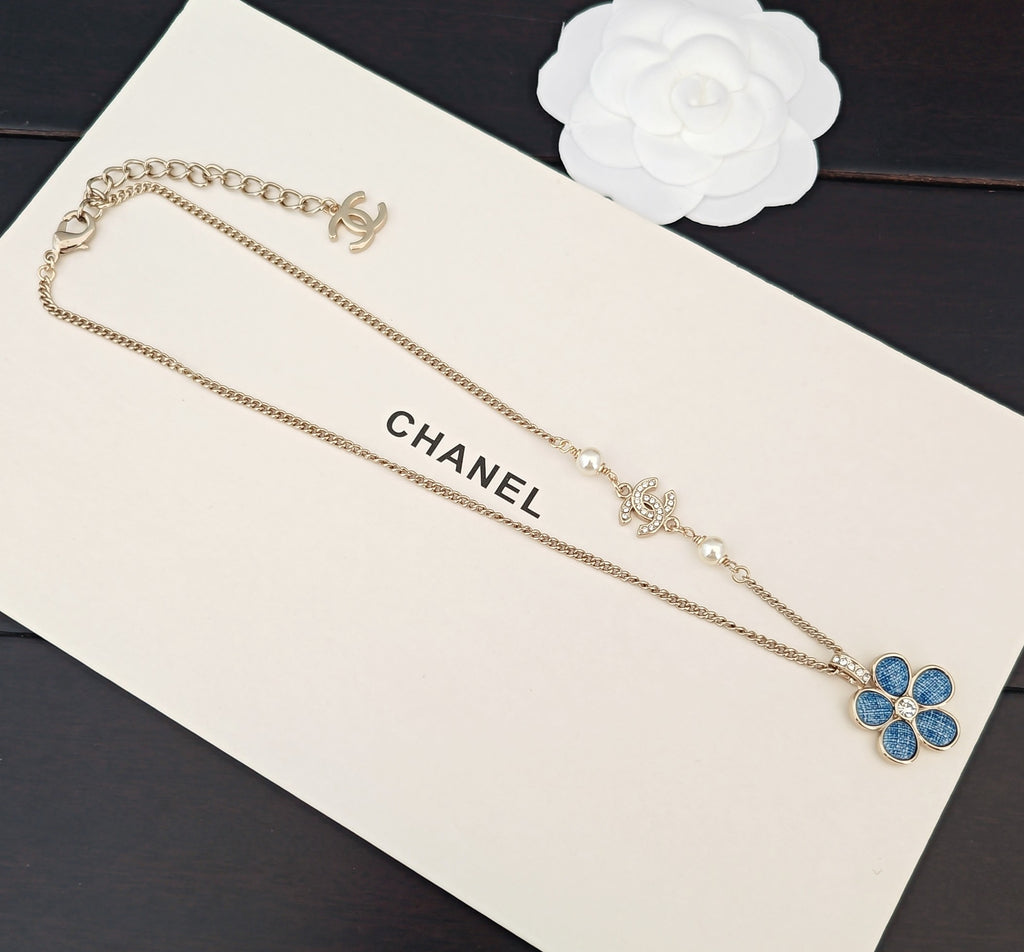 Chanel Crystal Accent Necklace - album image 5