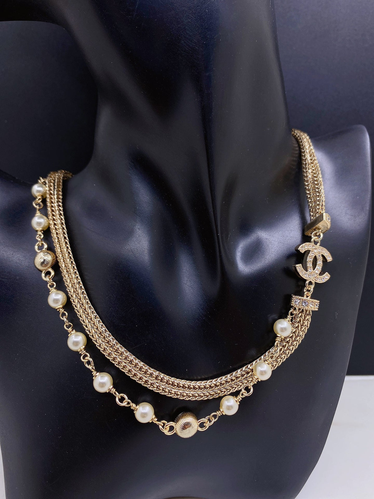 Chanel Bow Butterfly Necklace - album image 2