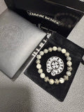 Chrome Hearts Pale Small Bead Round Charm Bracelet - album image 1