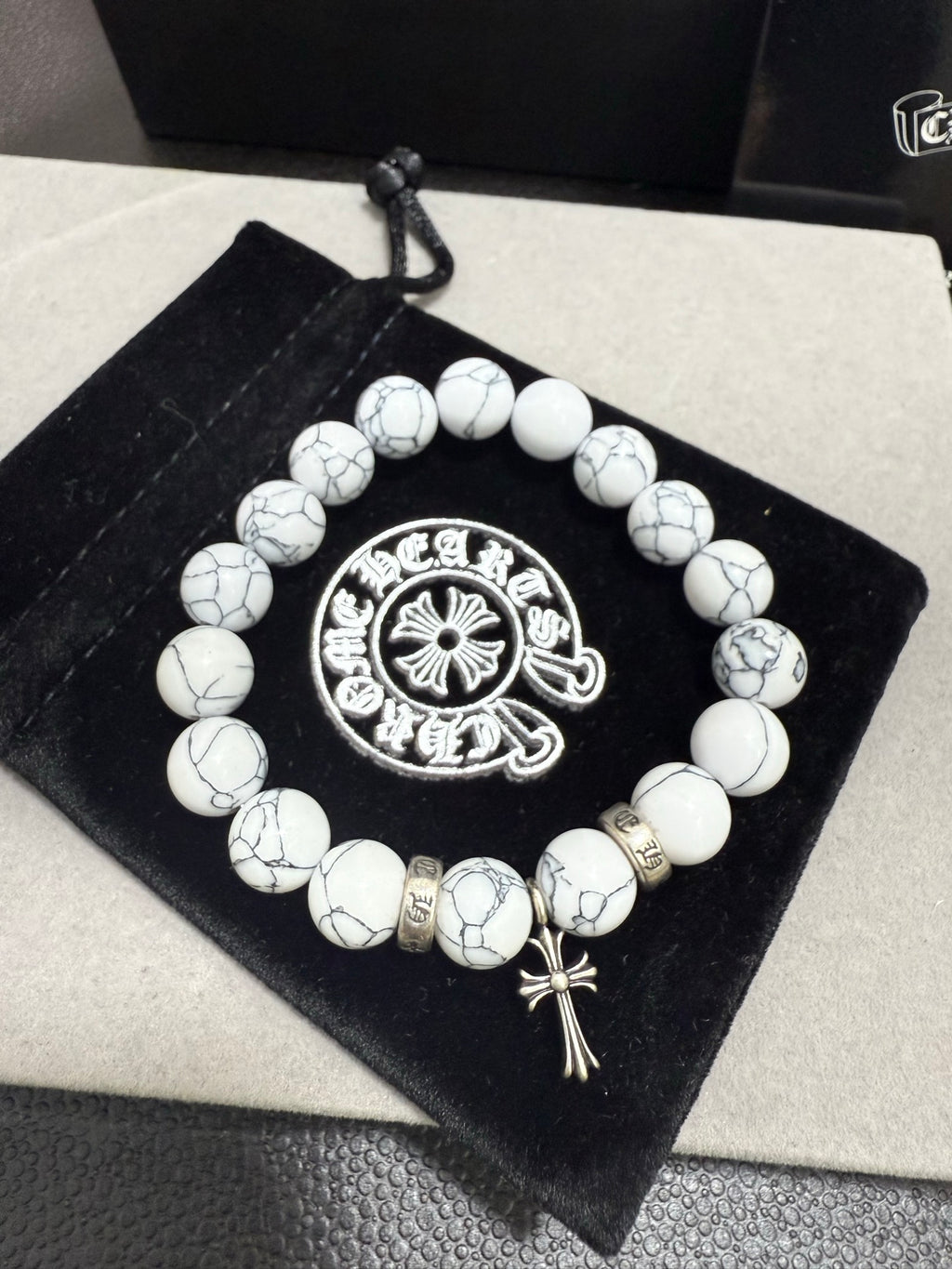 Chrome Hearts Large Pale Bead Relief Bracelet - album image 5