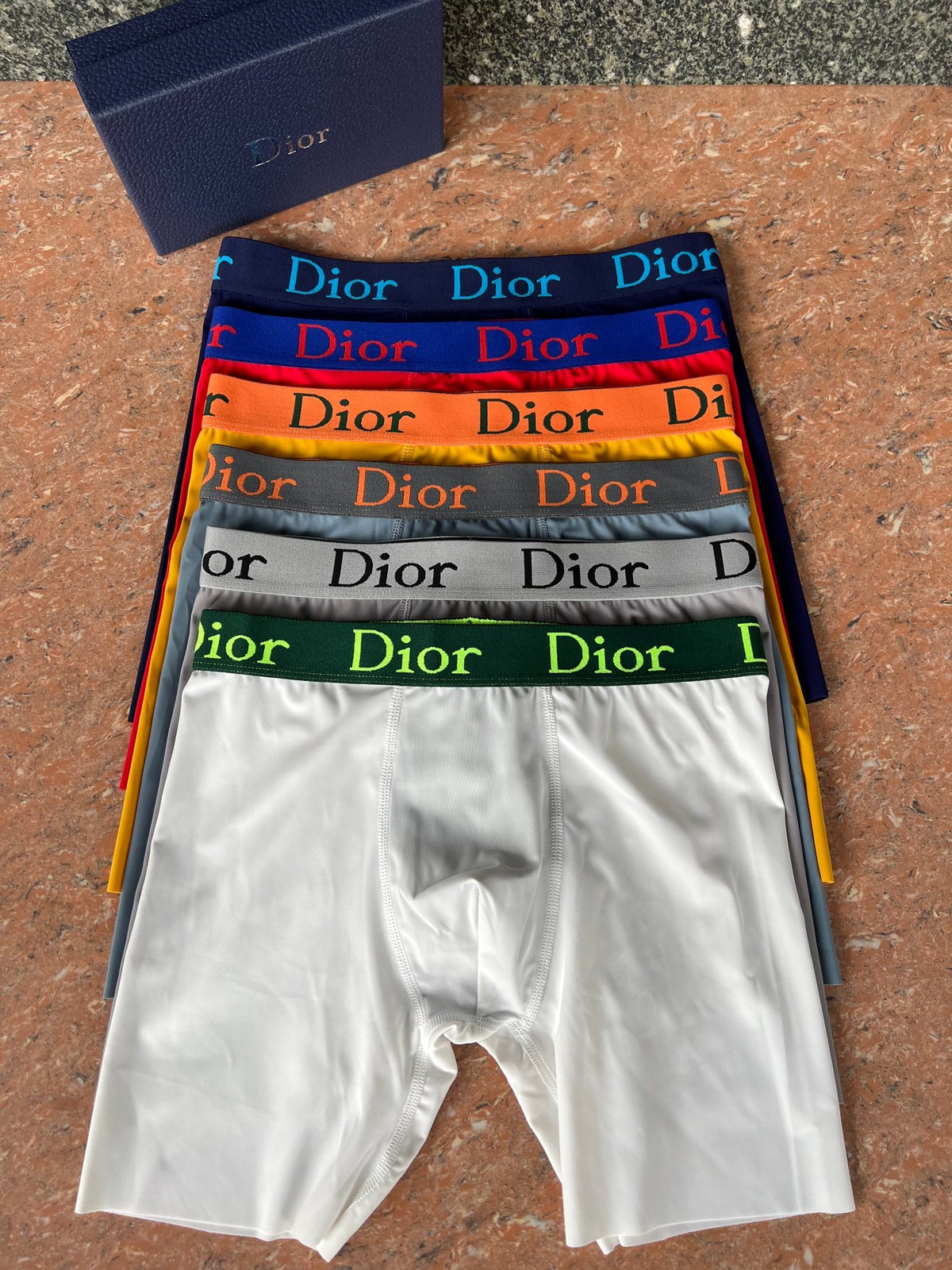 Dior long leg lettered waist boxer briefs - view 1