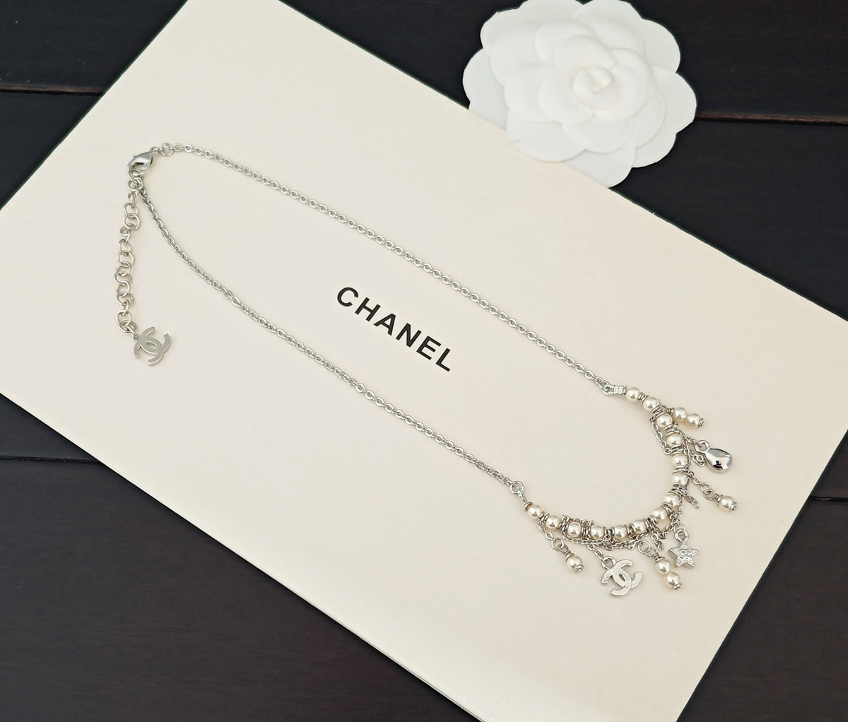 Chanel Teardrop Necklace - album image 3