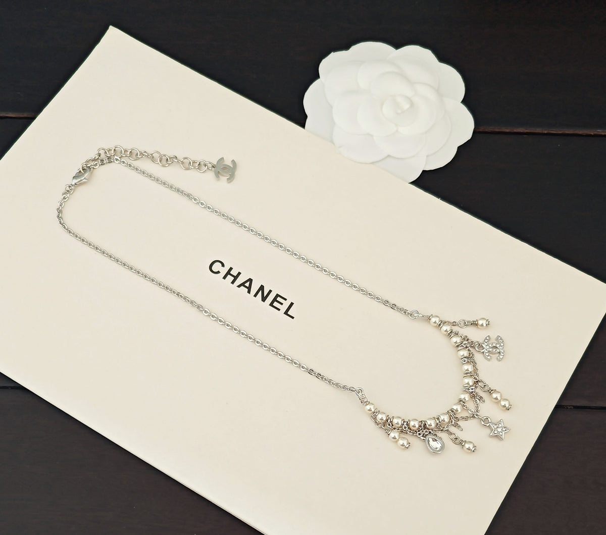 Chanel Teardrop Necklace - album image 6