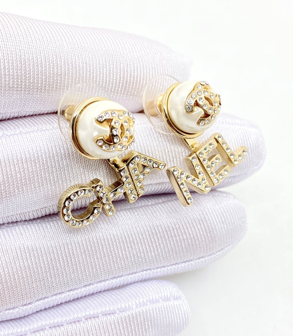 Chanel Letter Earrings - album image 3