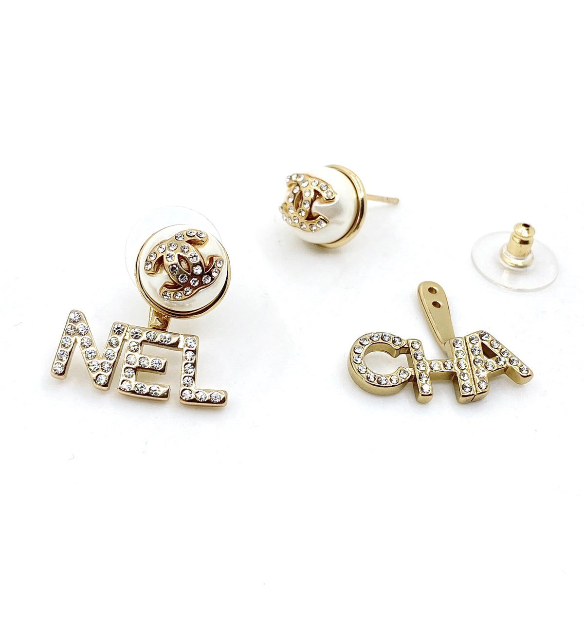 Chanel Letter Earrings - album image 9