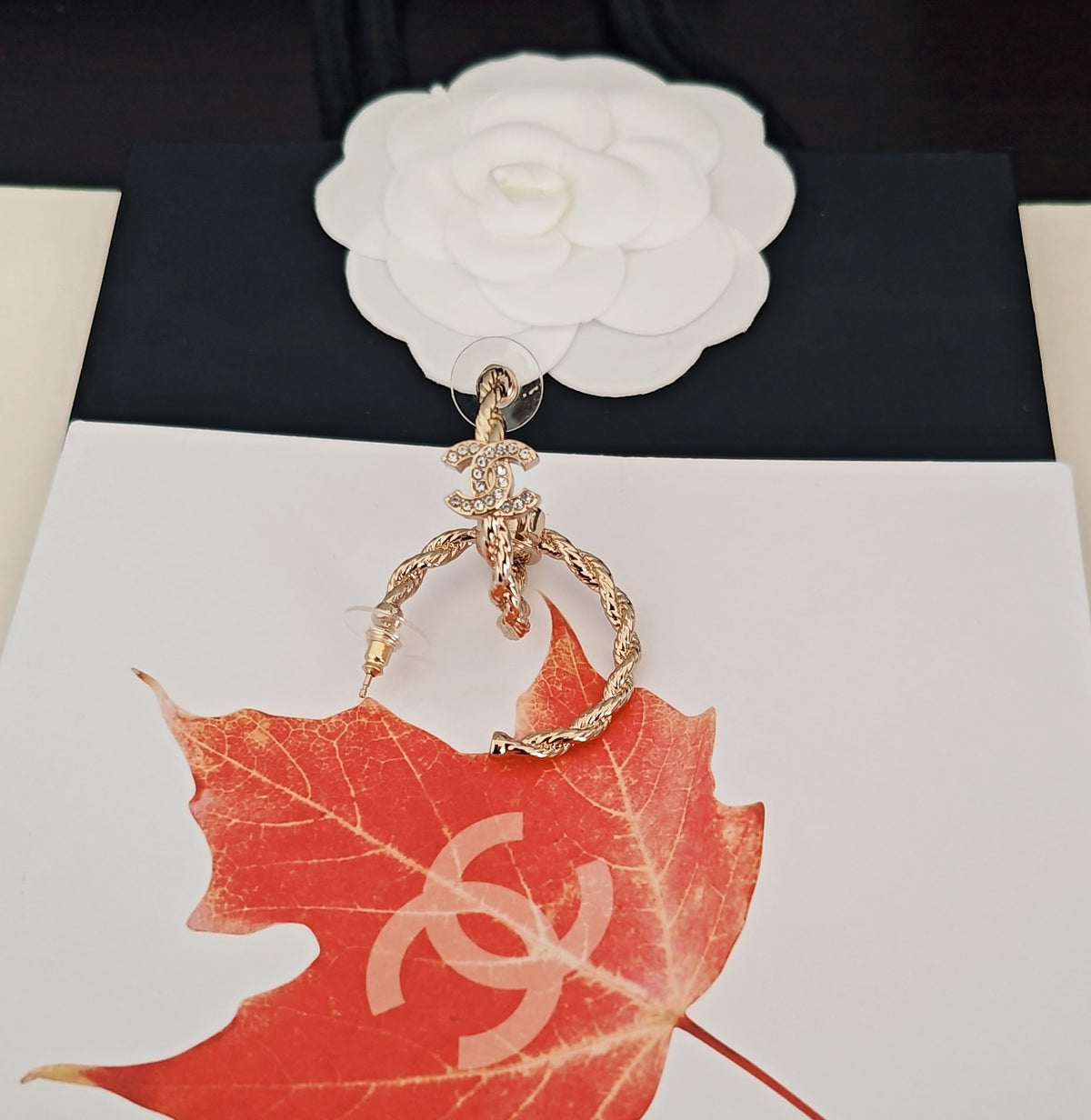 Chanel Twisted Earrings - album image 5