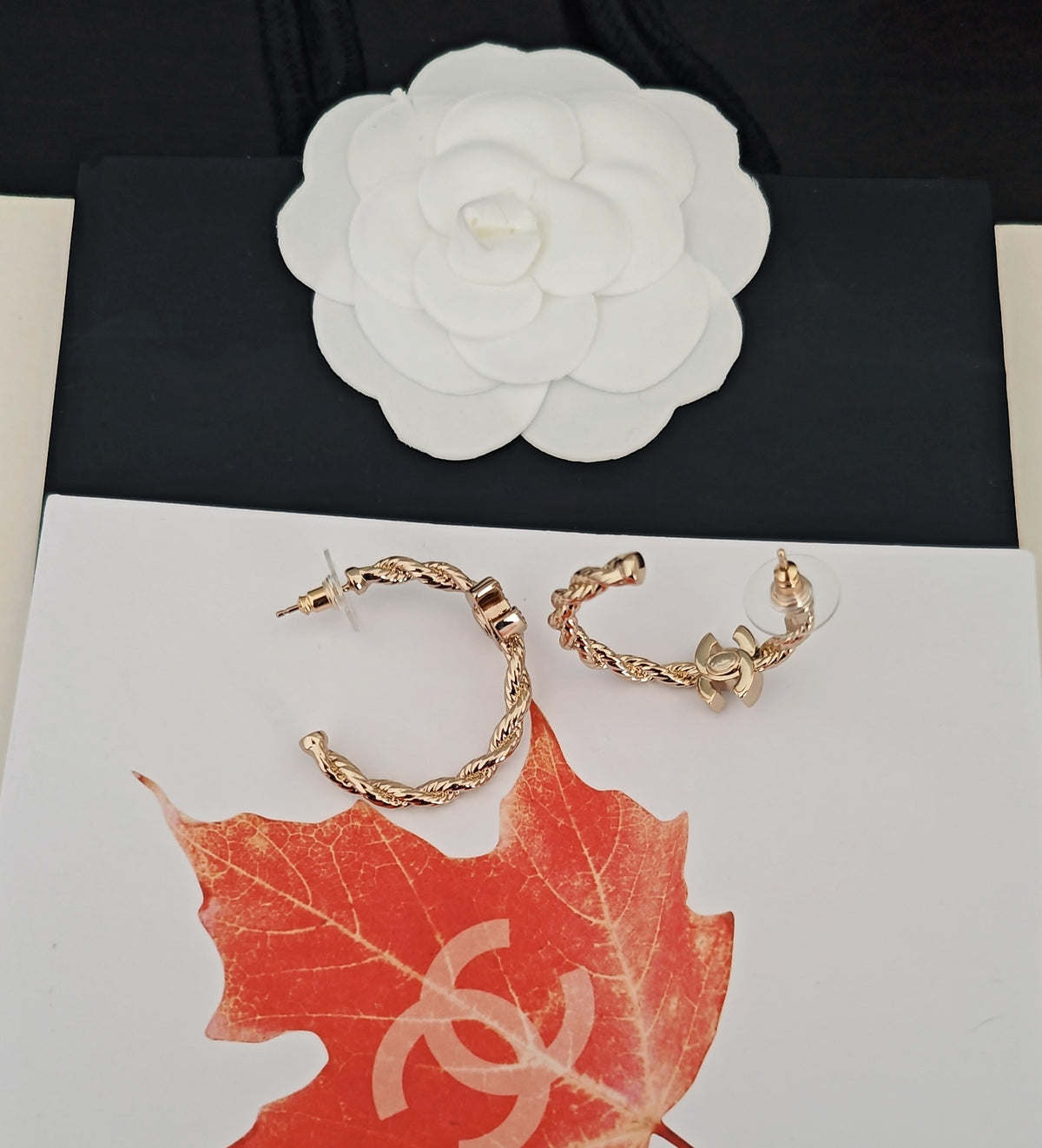 Chanel Twisted Earrings - album image 3