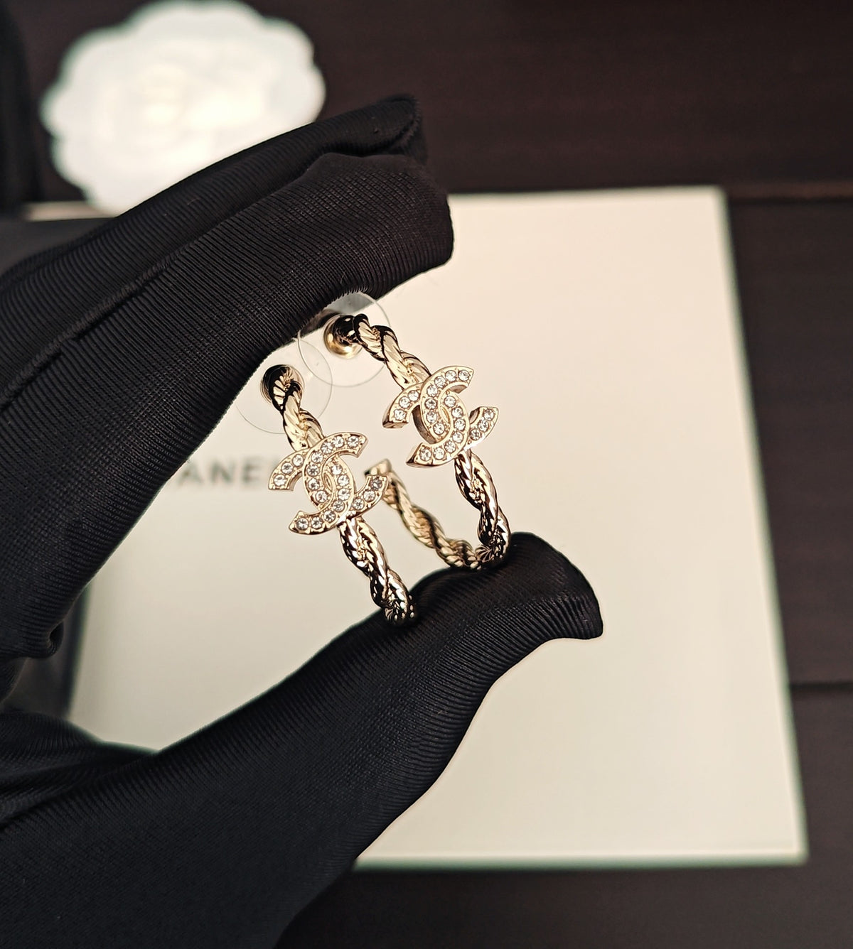 Chanel Twisted Earrings - album image 1