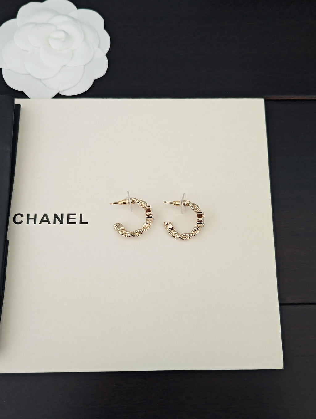 Chanel Twisted Earrings - album image 5