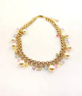 Chanel Multicolor Tassel Crystal Accent Necklace - album image 1