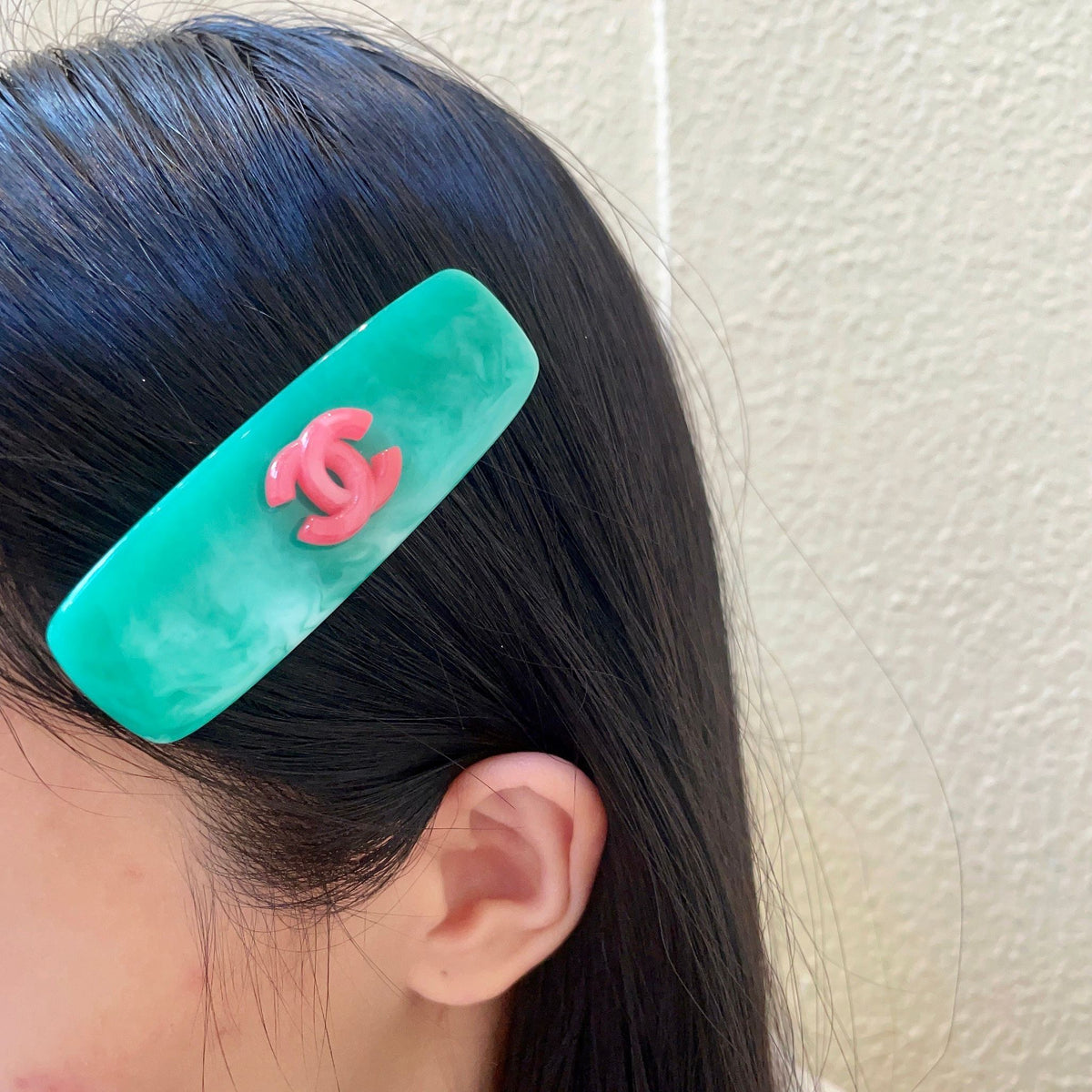 Chanel Interlocking C Hair Barrette - album image 1