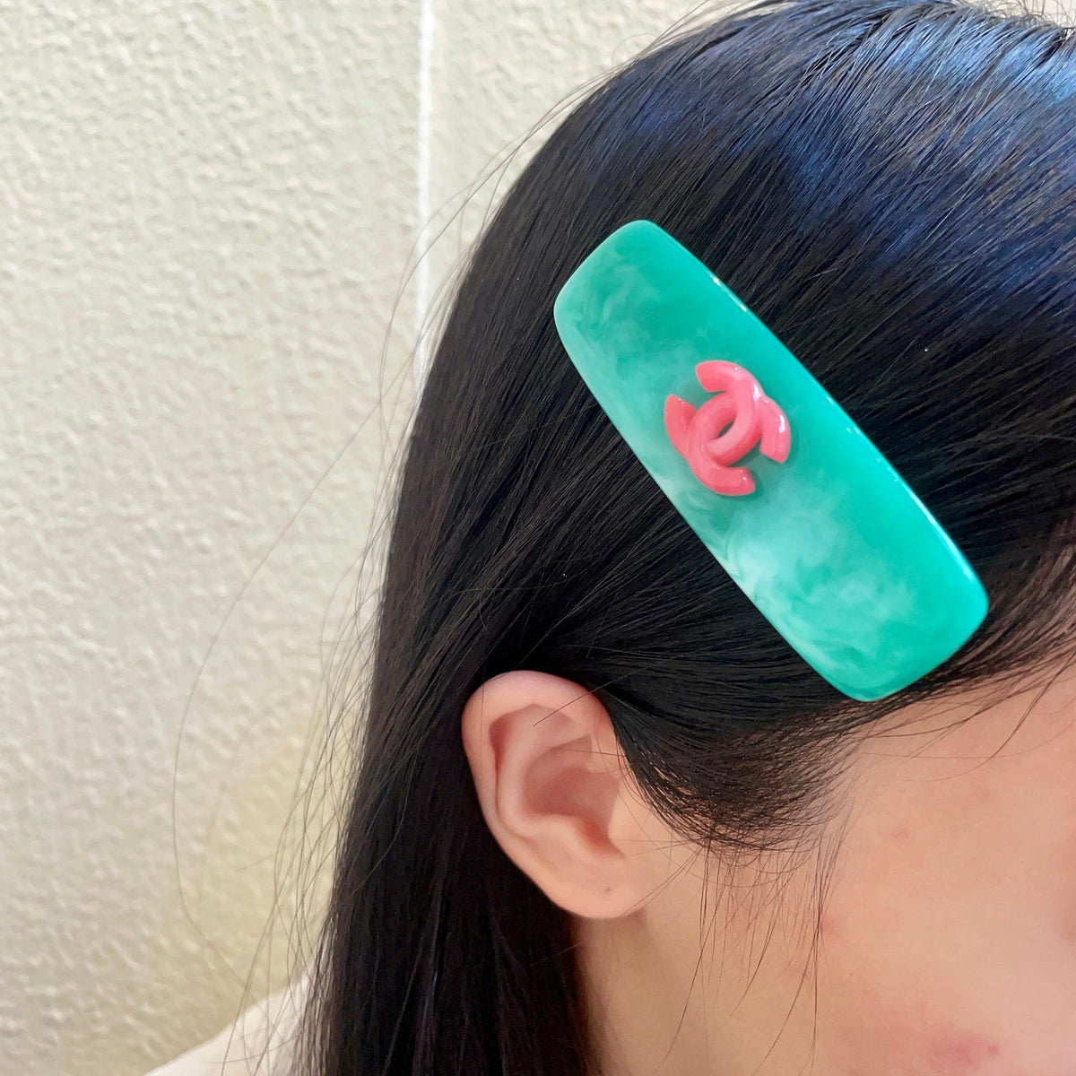 Chanel Interlocking C Hair Barrette - album image 2