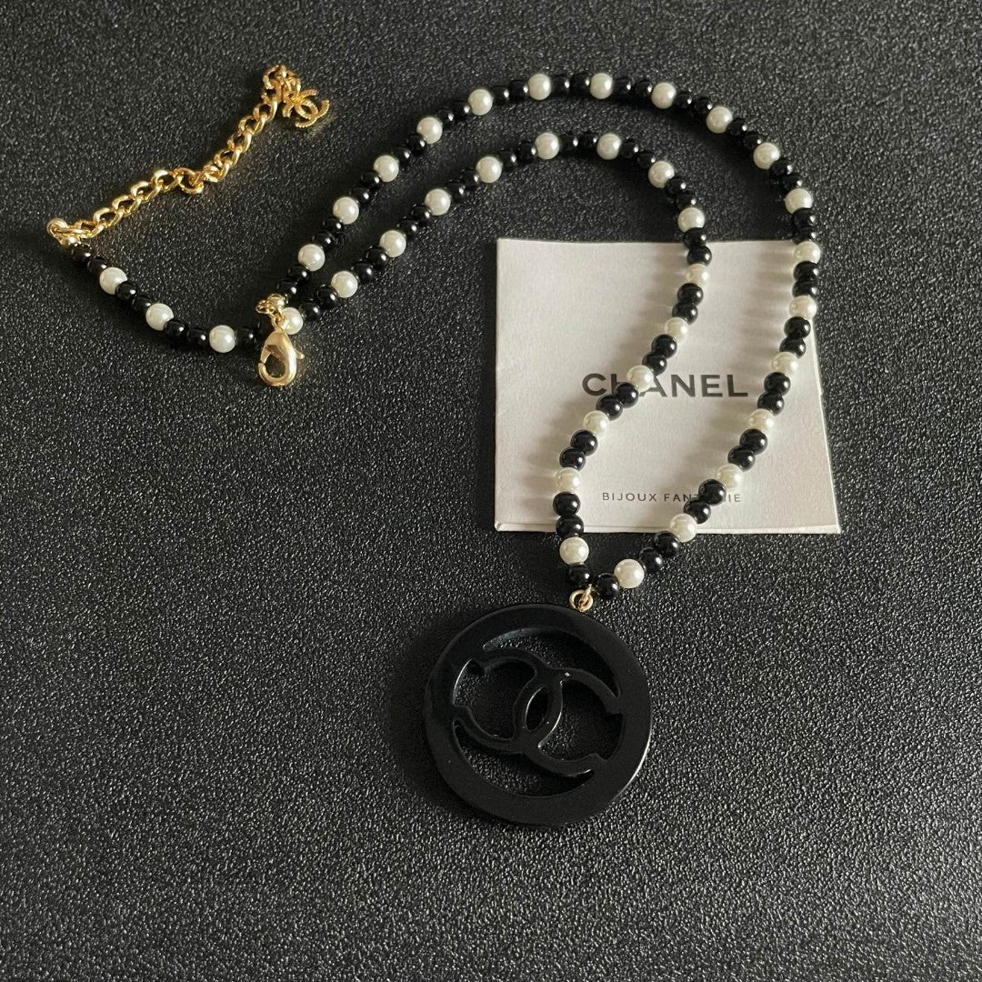 Chanel Interlocking C Pearl Necklace - album image 8