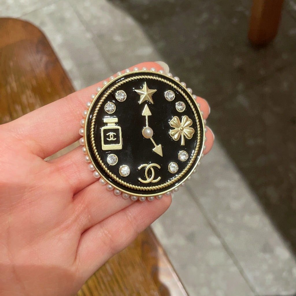 Chanel Interlocking C Perfume Bottle Brooch - album image 4