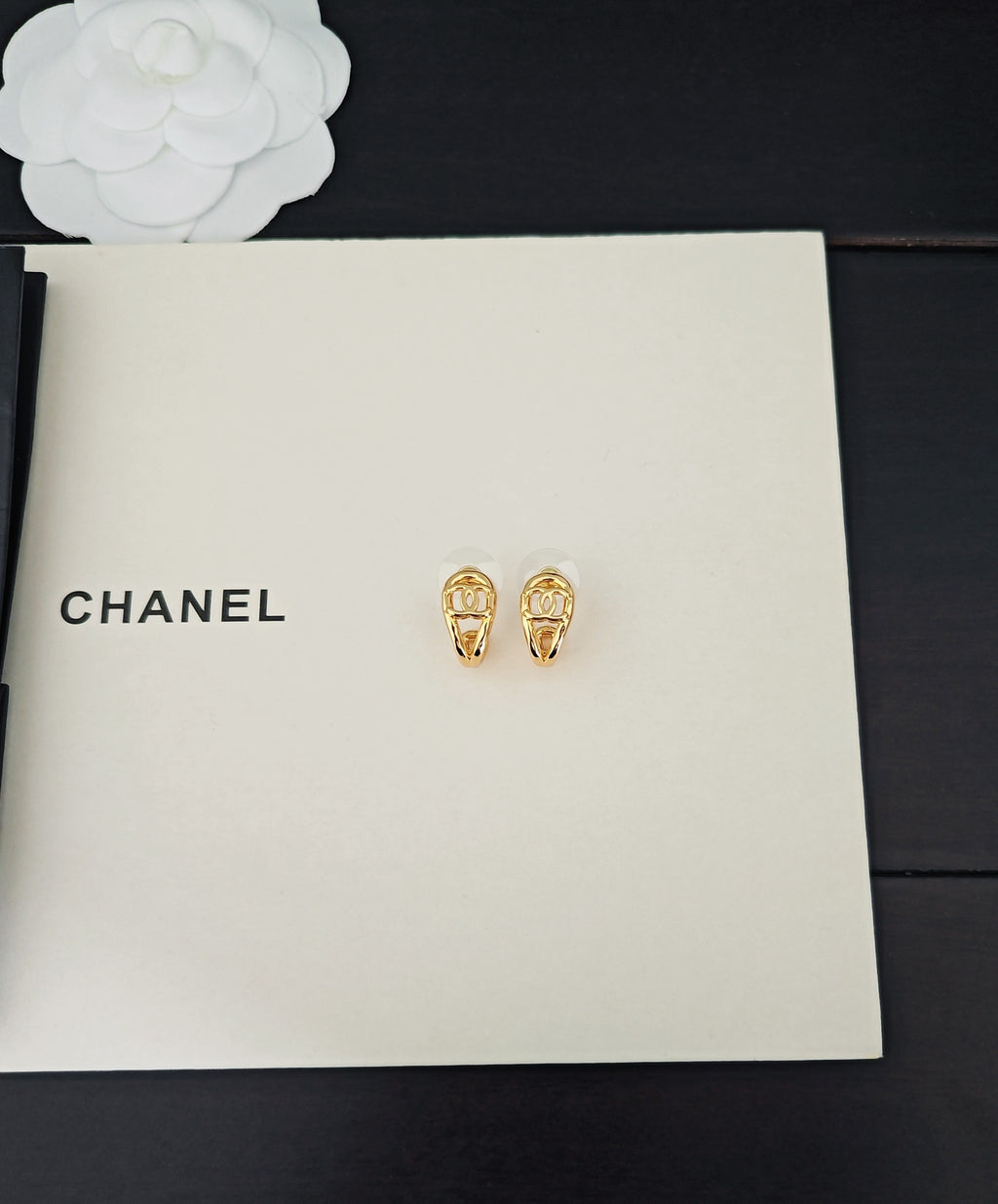 Chanel Openwork Earrings - album image 4