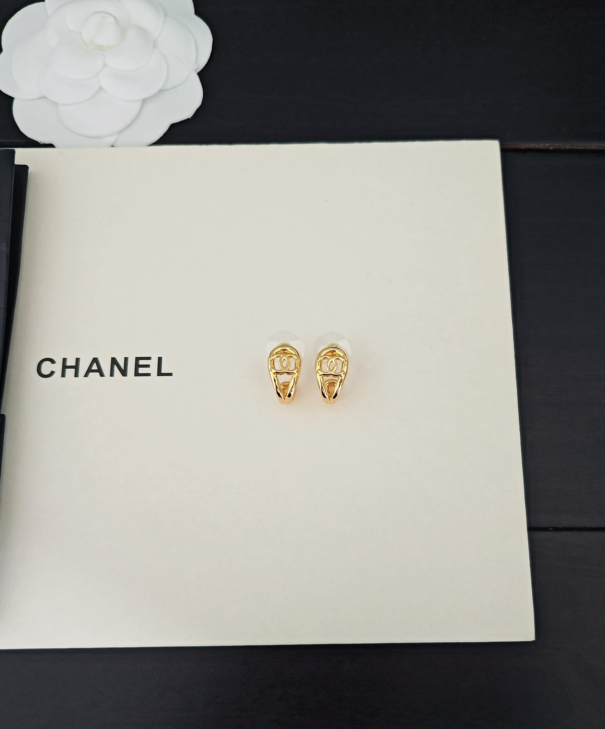 Chanel Openwork Earrings - album image 4