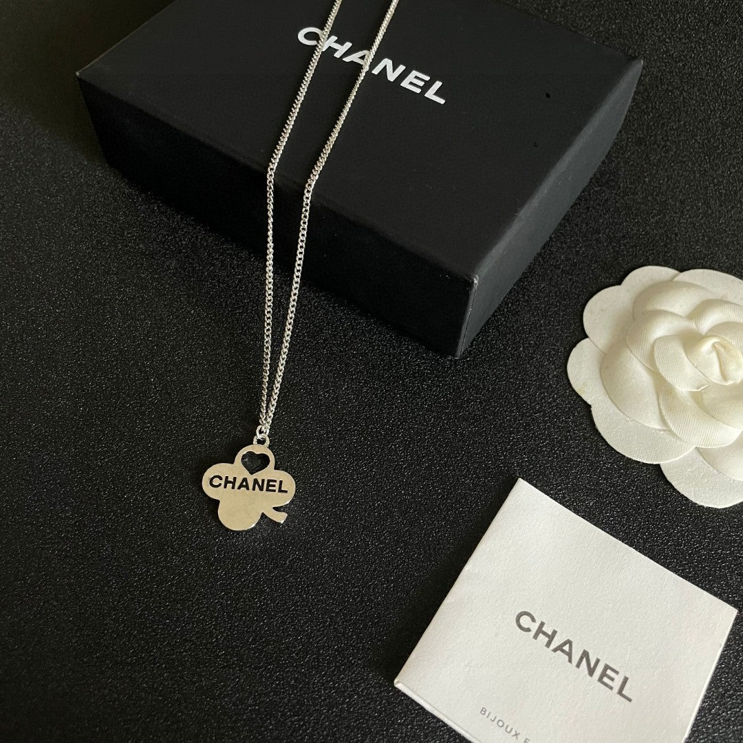 Chanel Camellia Letter Necklace - album image 5