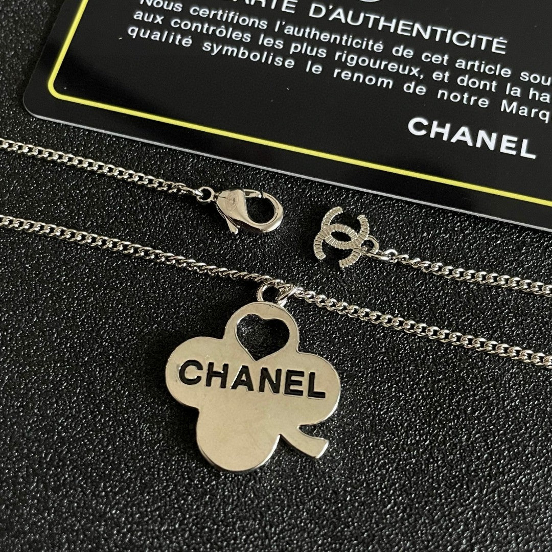 Chanel Camellia Letter Necklace - album image 7