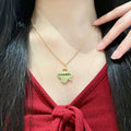 Chanel Camellia Letter Necklace - album image 1