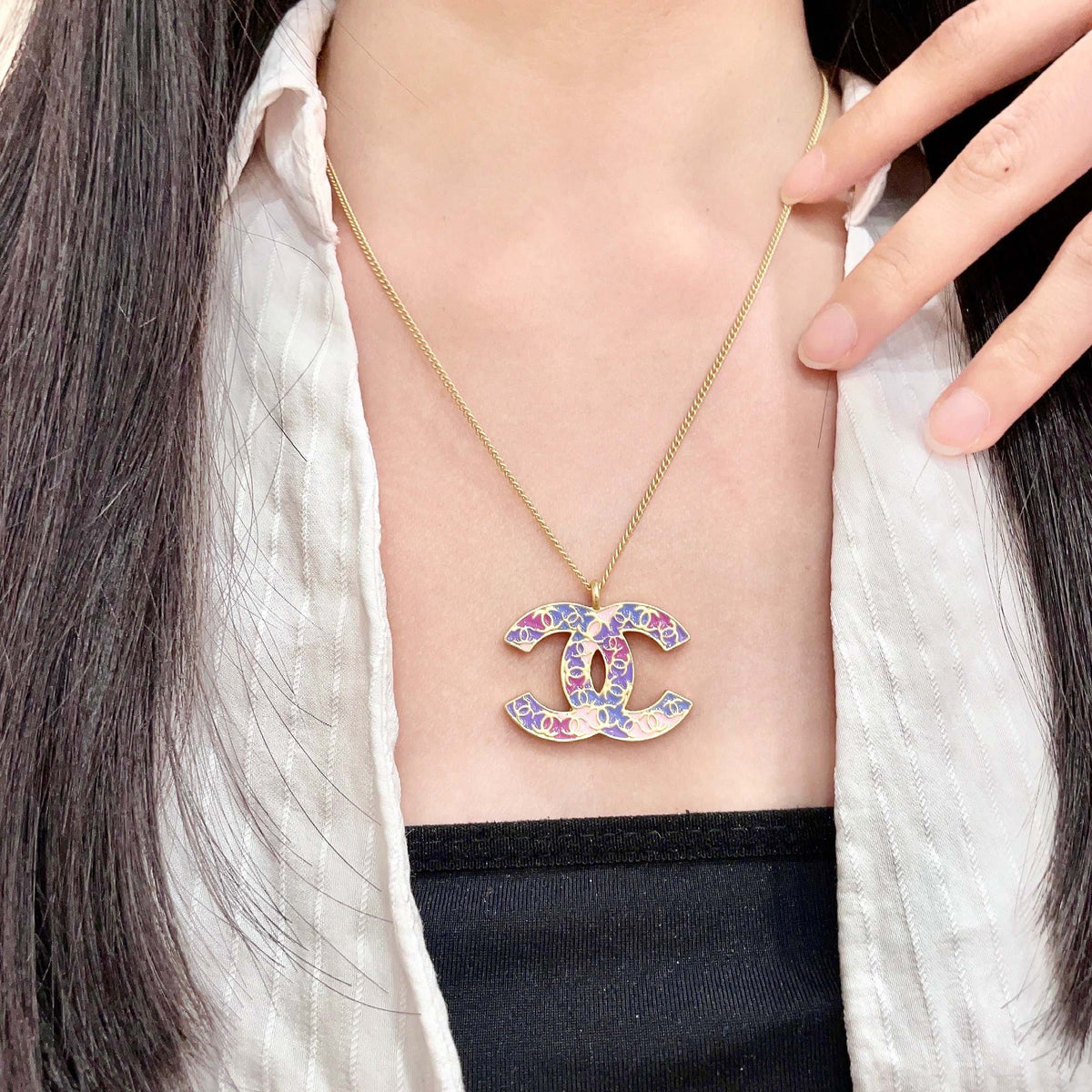 Chanel Interlocking C Necklace - album image 1
