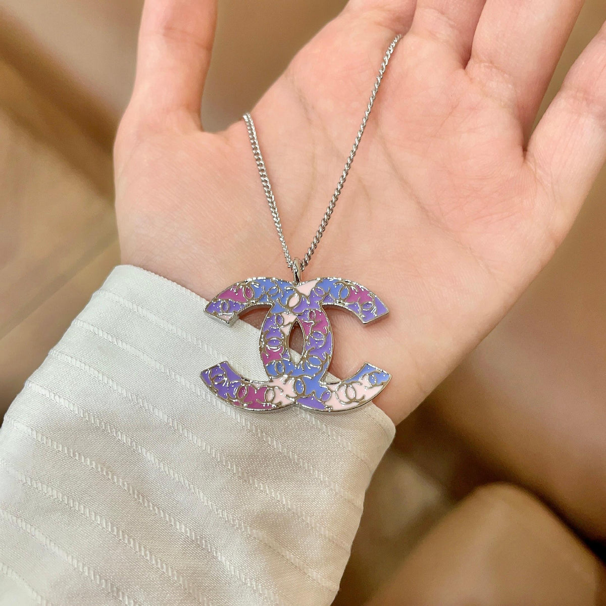 Chanel Interlocking C Necklace - album image 4