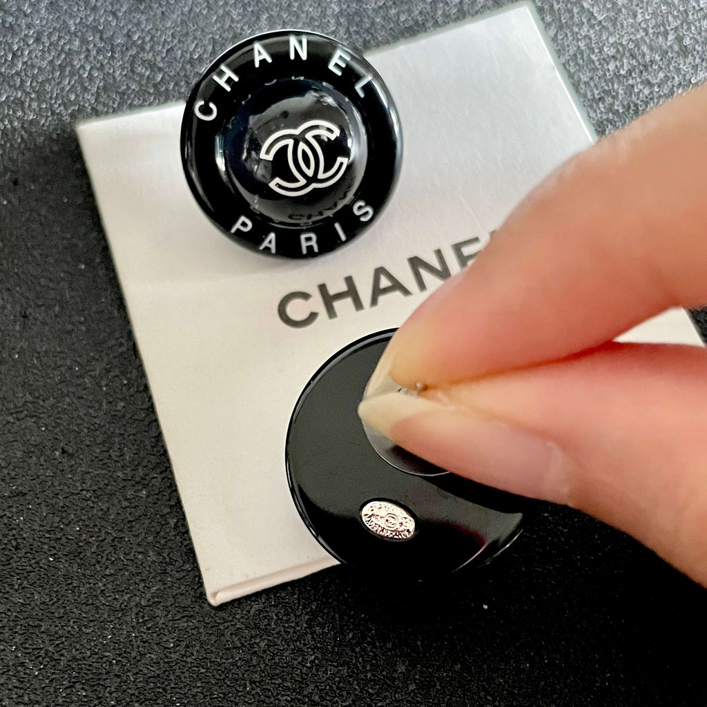 Chanel Interlocking C Letter Stud Earrings - album image 7