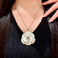 Chanel Interlocking C Camellia Necklace - album image 1