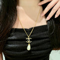 Chanel Interlocking C Pearl Necklace - album image 1