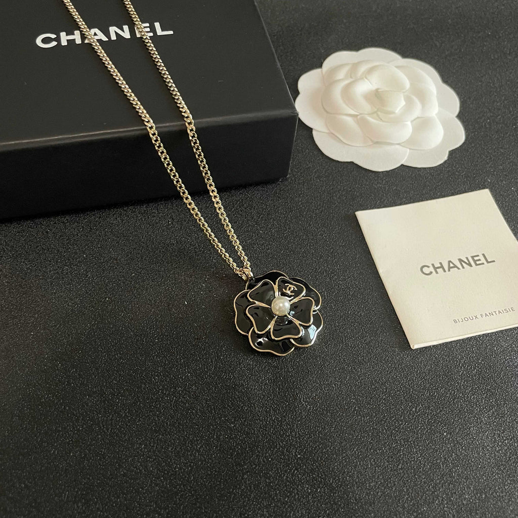 Chanel Interlocking C Camellia Necklace - album image 6