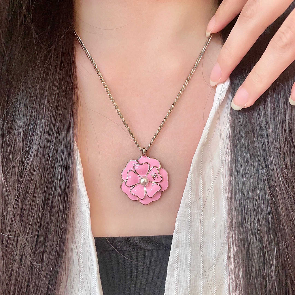 Chanel Interlocking C Camellia Necklace - album image 1