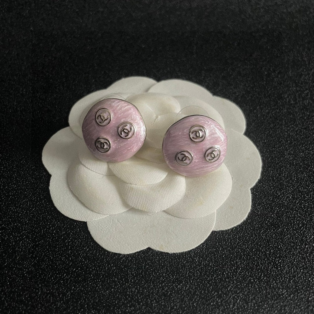 Chanel Interlocking C Stud Earrings - album image 8