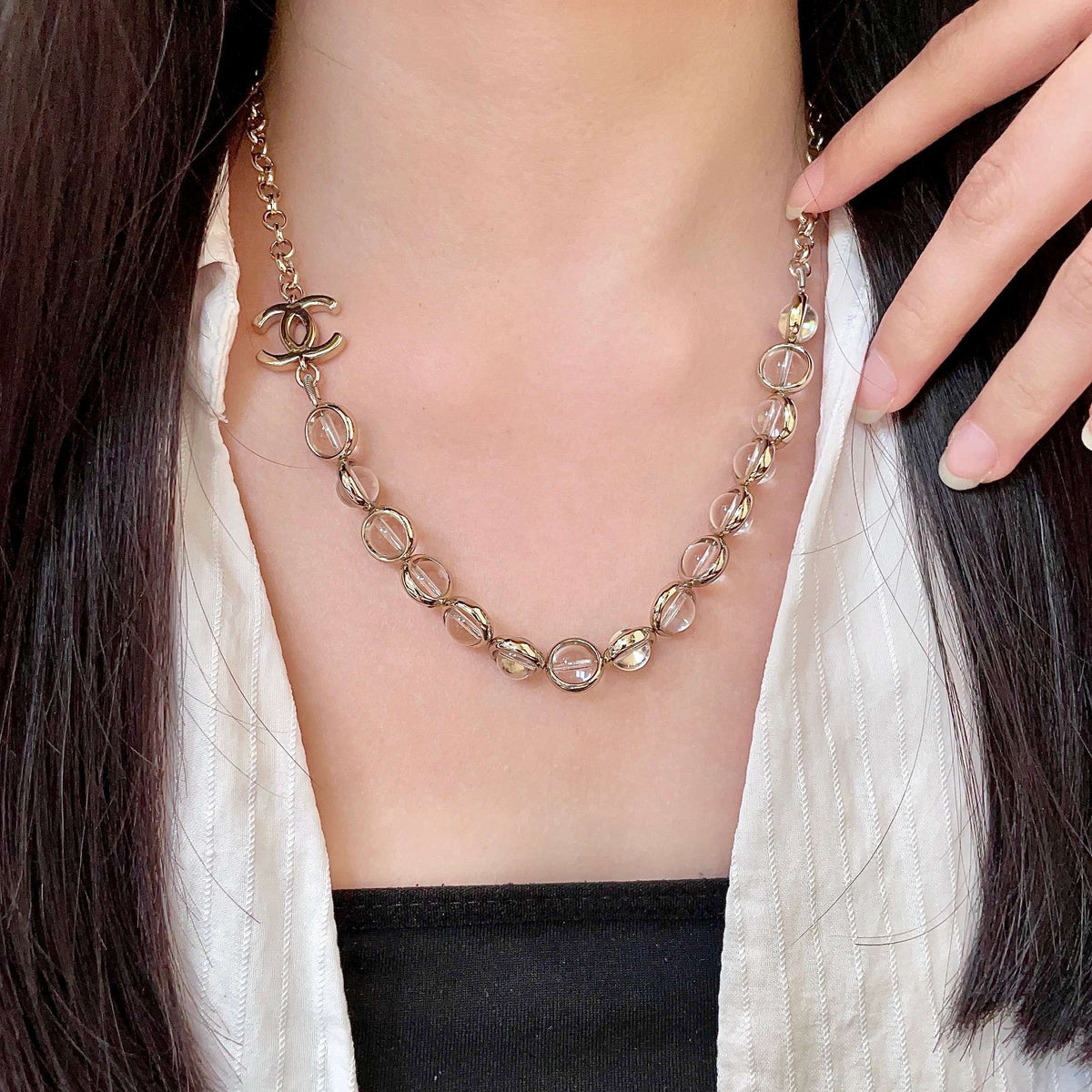 Chanel Interlocking C Necklace - album image 1
