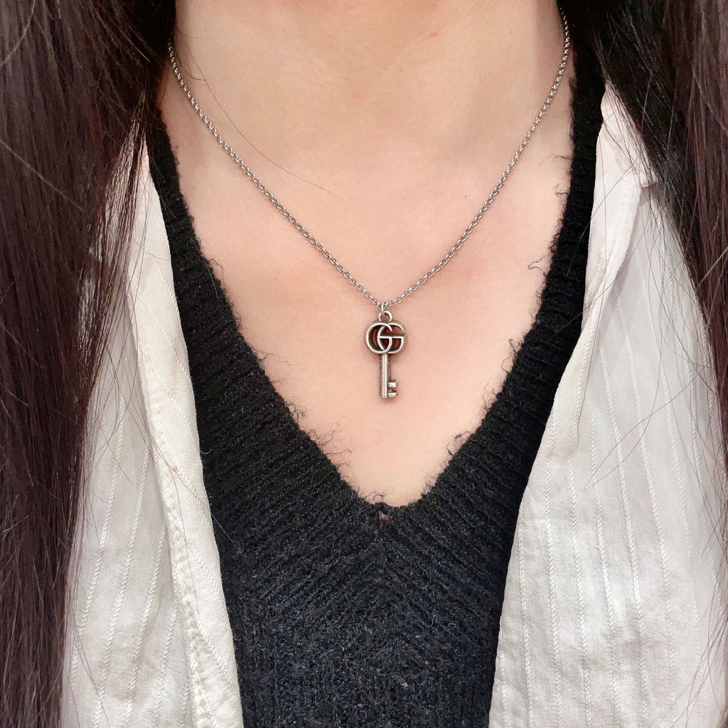 Gucci Interlocking G Key Necklace - album image 3