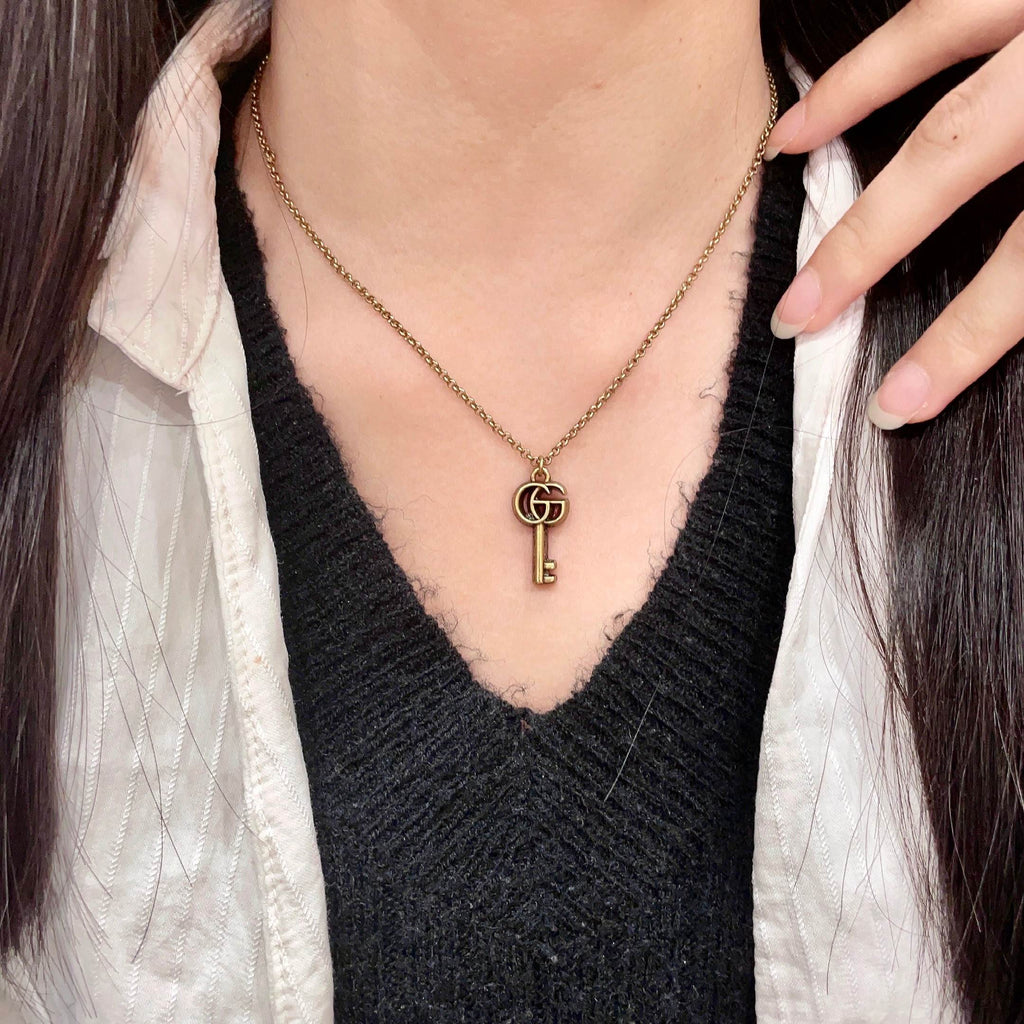 Gucci Interlocking G Key Necklace - album image 1