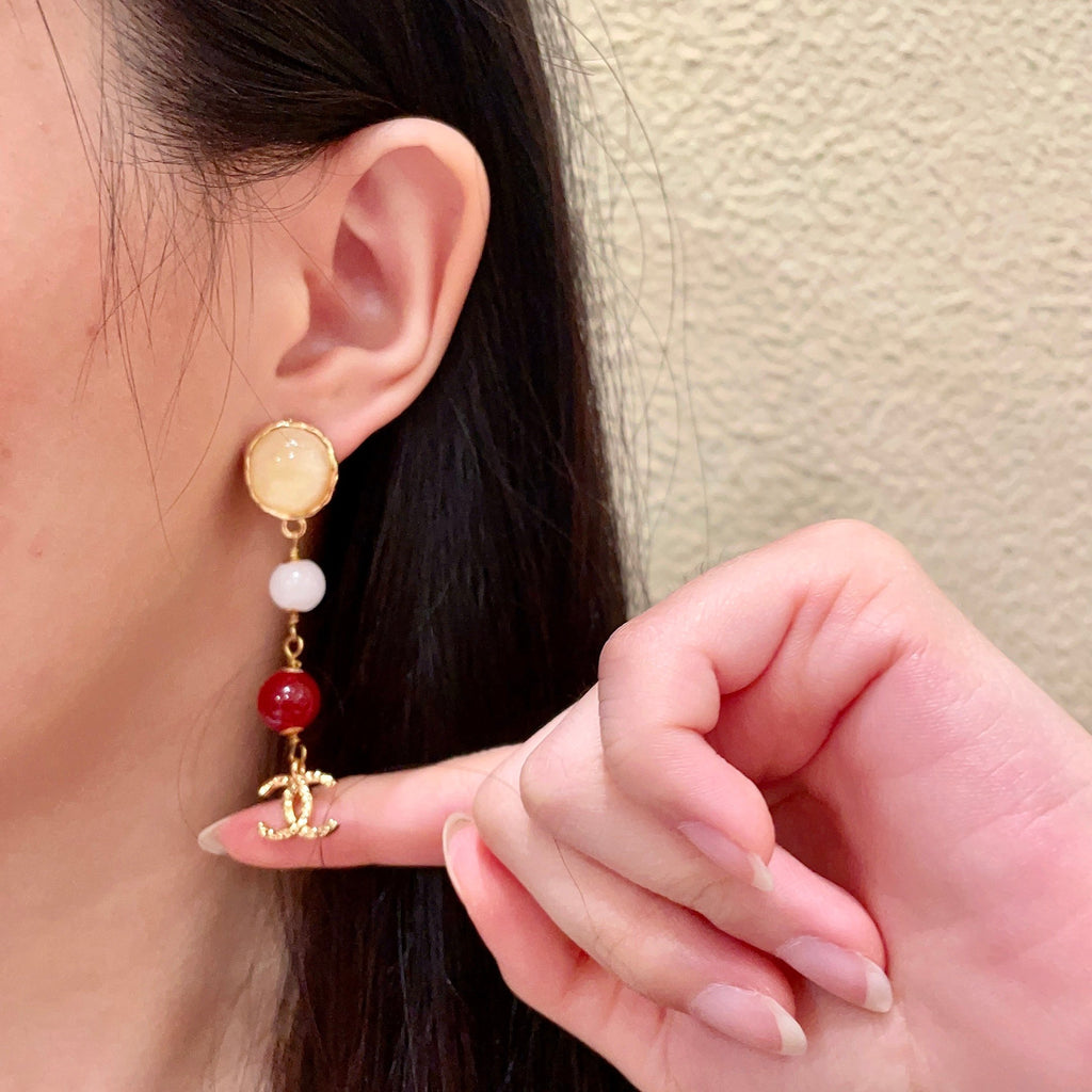 Chanel Interlocking C Multicolor Earrings - album image 2