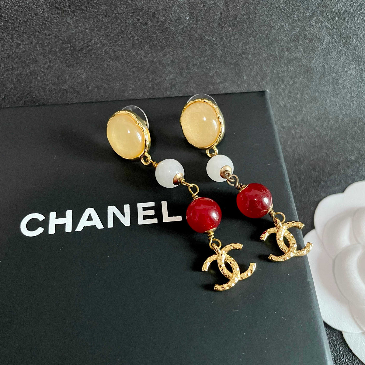 Chanel Interlocking C Multicolor Earrings - album image 9
