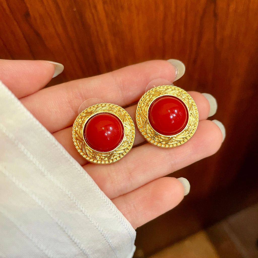Chanel Interlocking C Stud Earrings - album image 4