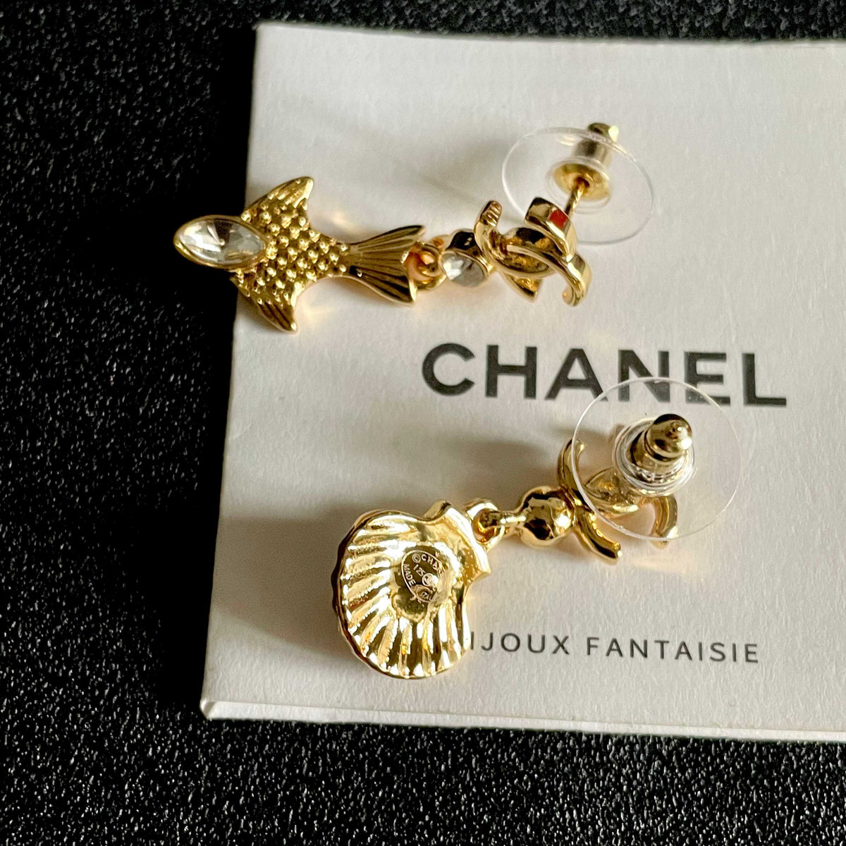 Chanel Interlocking C Earrings - album image 7