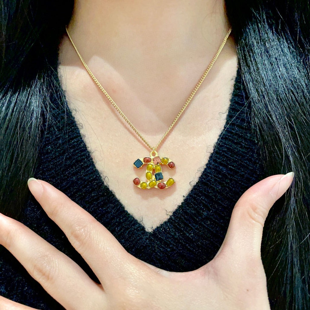 Chanel Interlocking C Necklace - album image 2
