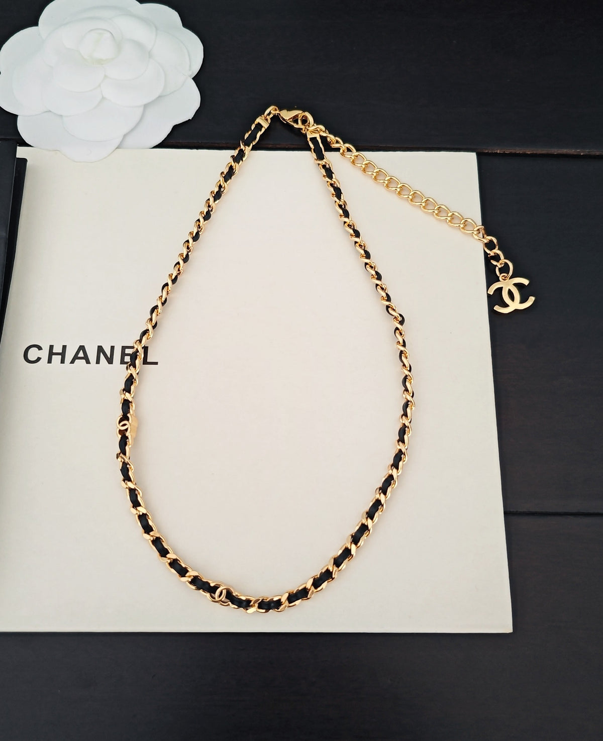 Chanel Black Necklace - album image 4